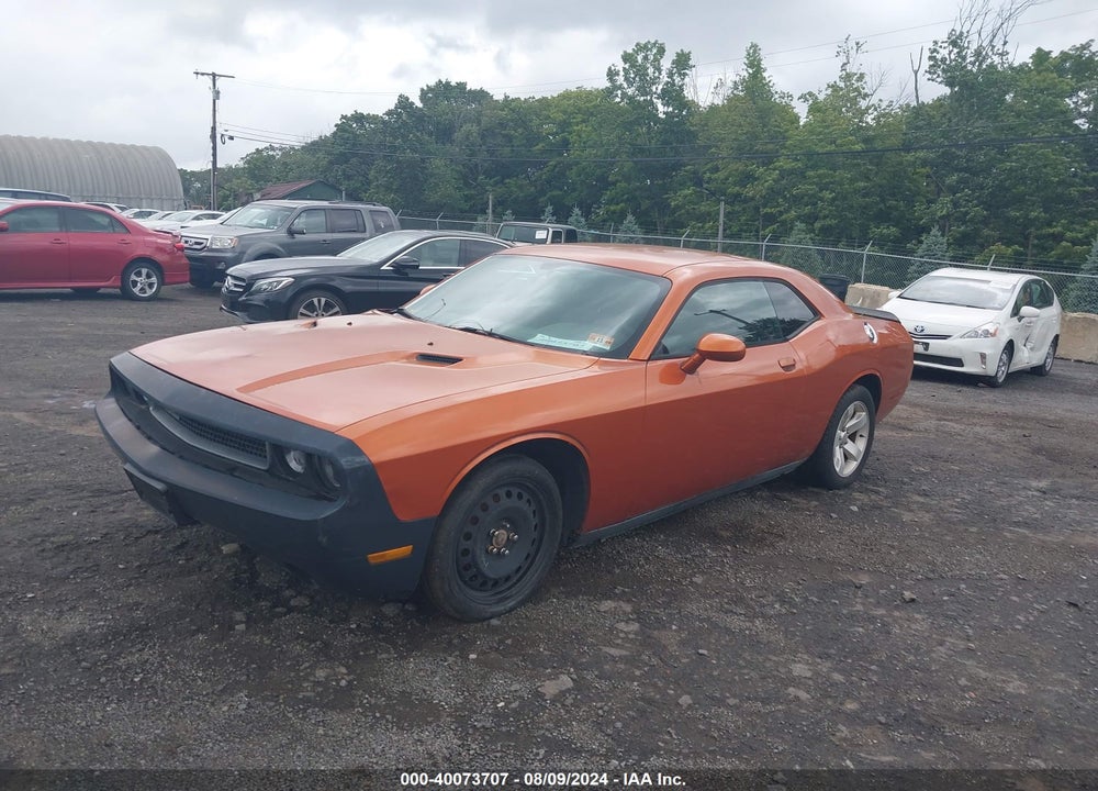 2011 DODGE CHALLENGER VIN: 2B3CJ4DG7BH602242