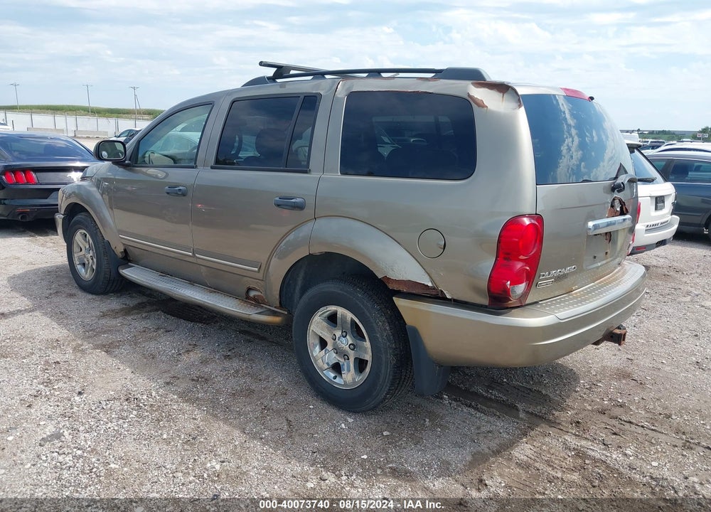 2004 DODGE DURANGO LIMITED VIN: 1D4HB58D34F199083