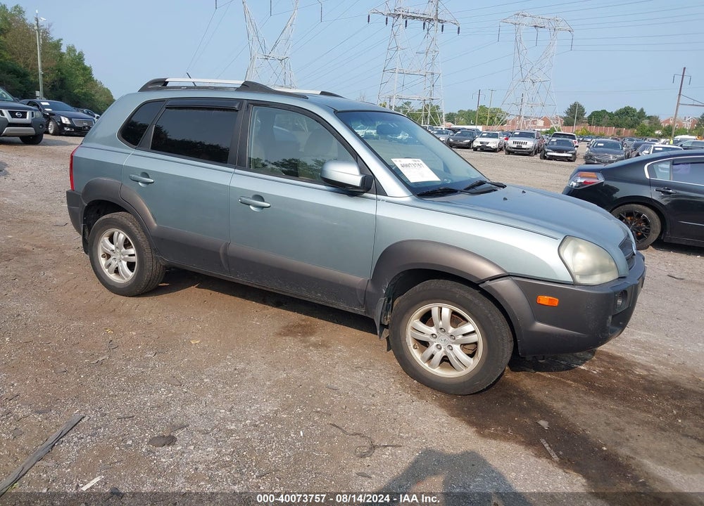 2007 HYUNDAI TUCSON LIMITED/SE VIN: KM8JN12D97U491825