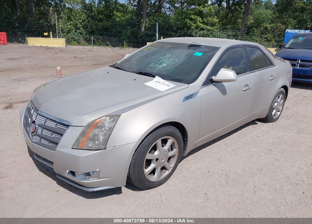 2009 CADILLAC CTS STANDARD VIN: 1G6DF577590132638