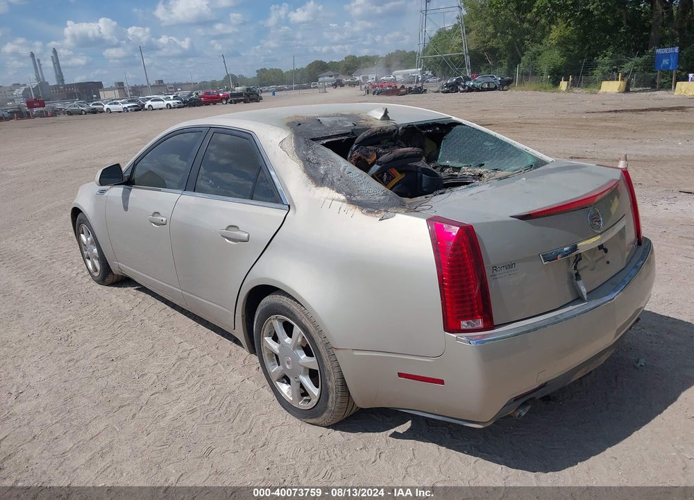 2009 CADILLAC CTS STANDARD VIN: 1G6DF577590132638