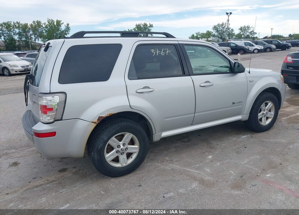 2008 MERCURY MARINER HYBRID VIN: 4M2CU39H48KJ41028