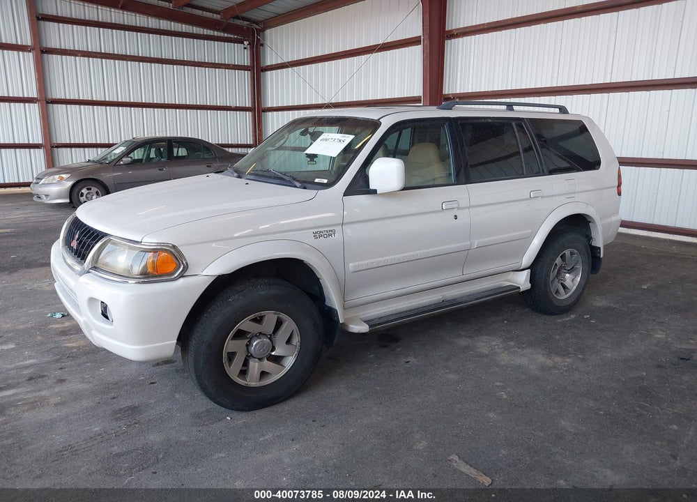 2001 MITSUBISHI MONTERO SPORT LTD VIN: JA4MT41R01P005912
