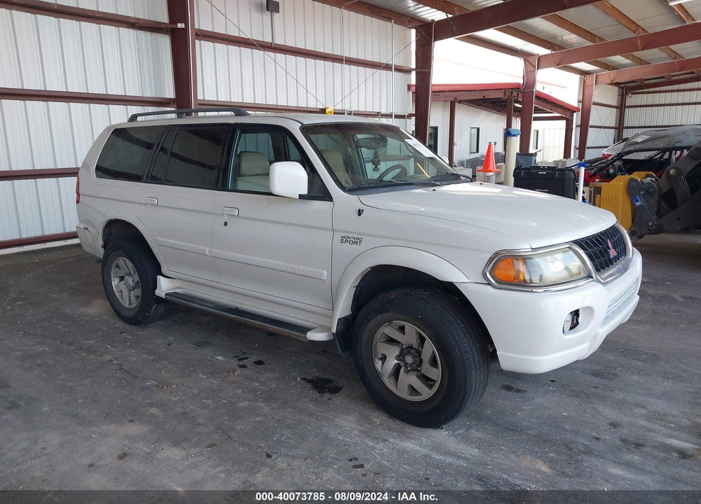 2001 MITSUBISHI MONTERO SPORT LTD VIN: JA4MT41R01P005912