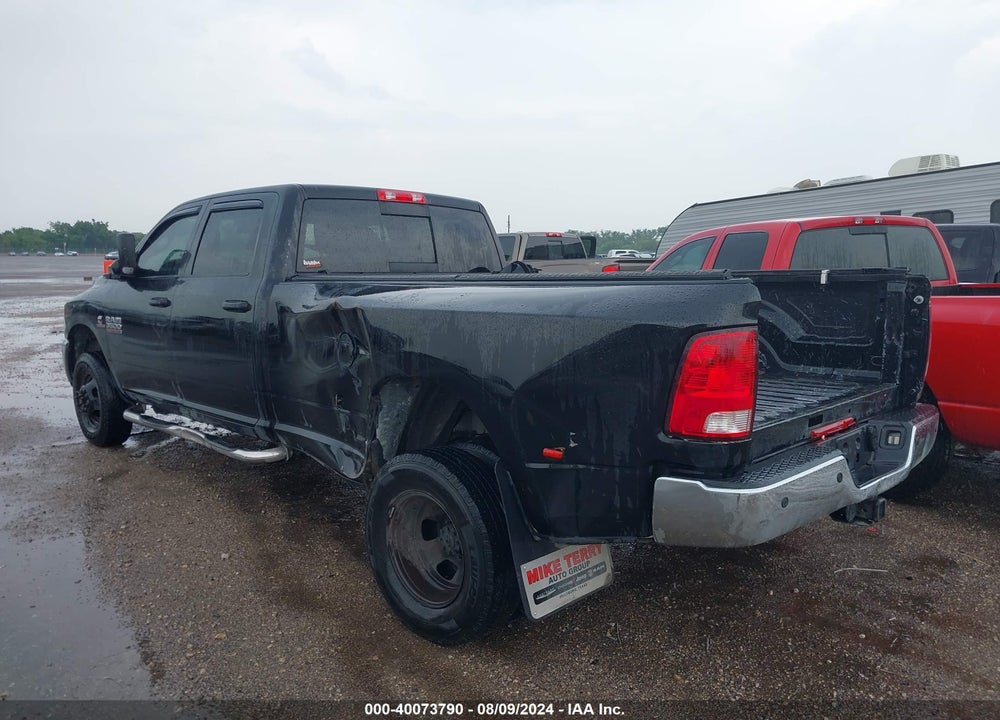 2018 RAM 3500 TRADESMAN  4X4 8' BOX VIN: 3C63RRGL7JG413044
