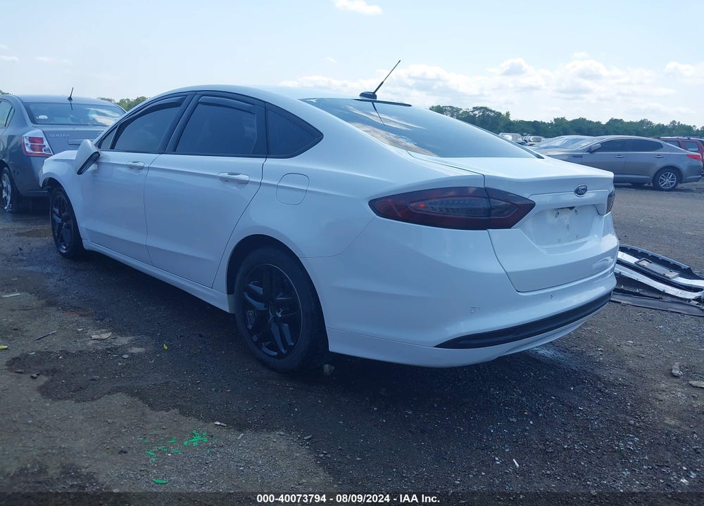 2016 FORD FUSION SE VIN: 3FA6P0HD1GR189867