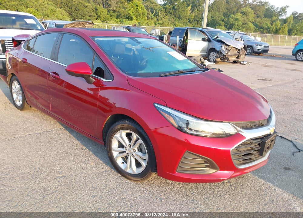 2019 CHEVROLET CRUZE LT VIN: 1G1BE5SM8K7127959