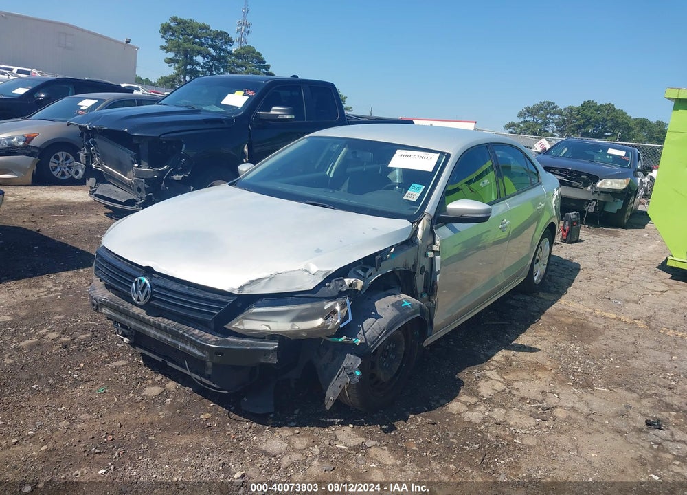 2011 VOLKSWAGEN JETTA 2.5L SE VIN: 3VWDX7AJXBM356000