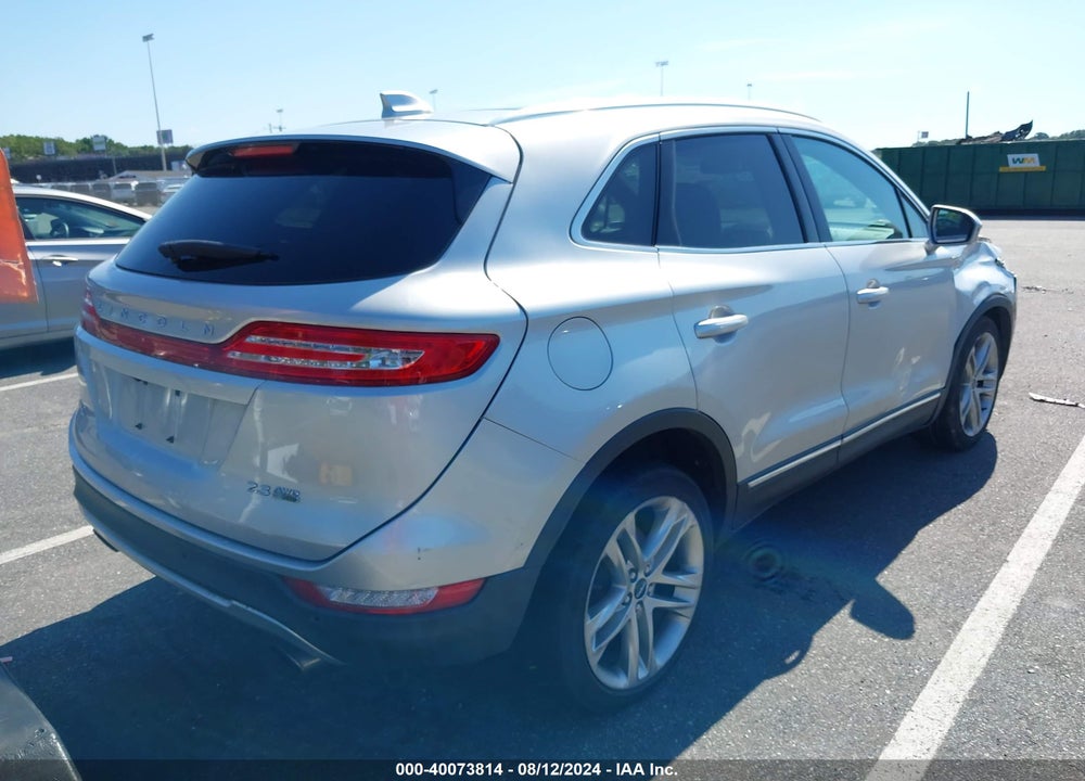 2015 LINCOLN MKC VIN: 5LMTJ2AH9FUJ03180
