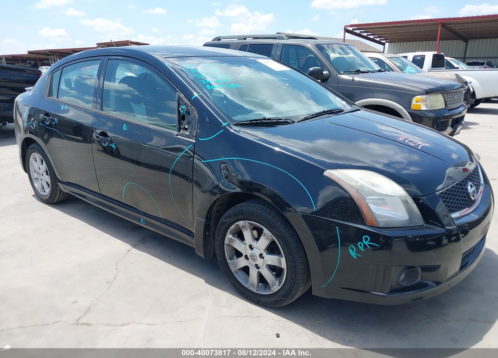 2012 NISSAN SENTRA 2.0 SR VIN: 3N1AB6AP8CL631232
