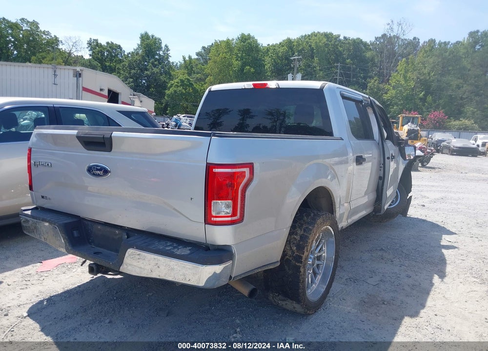 2017 FORD F-150 XLT VIN: 1FTEW1CP0HKD51185