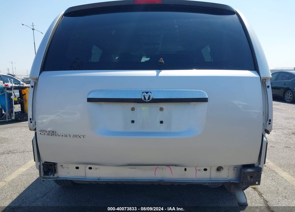 2008 DODGE GRAND CARAVAN SXT VIN: 2D8HN54P88R763637