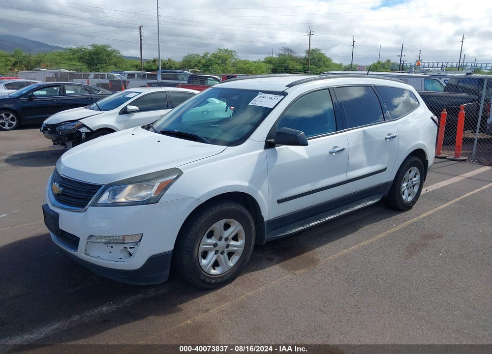 2016 CHEVROLET TRAVERSE LS VIN: 1GNKVFED5GJ278056