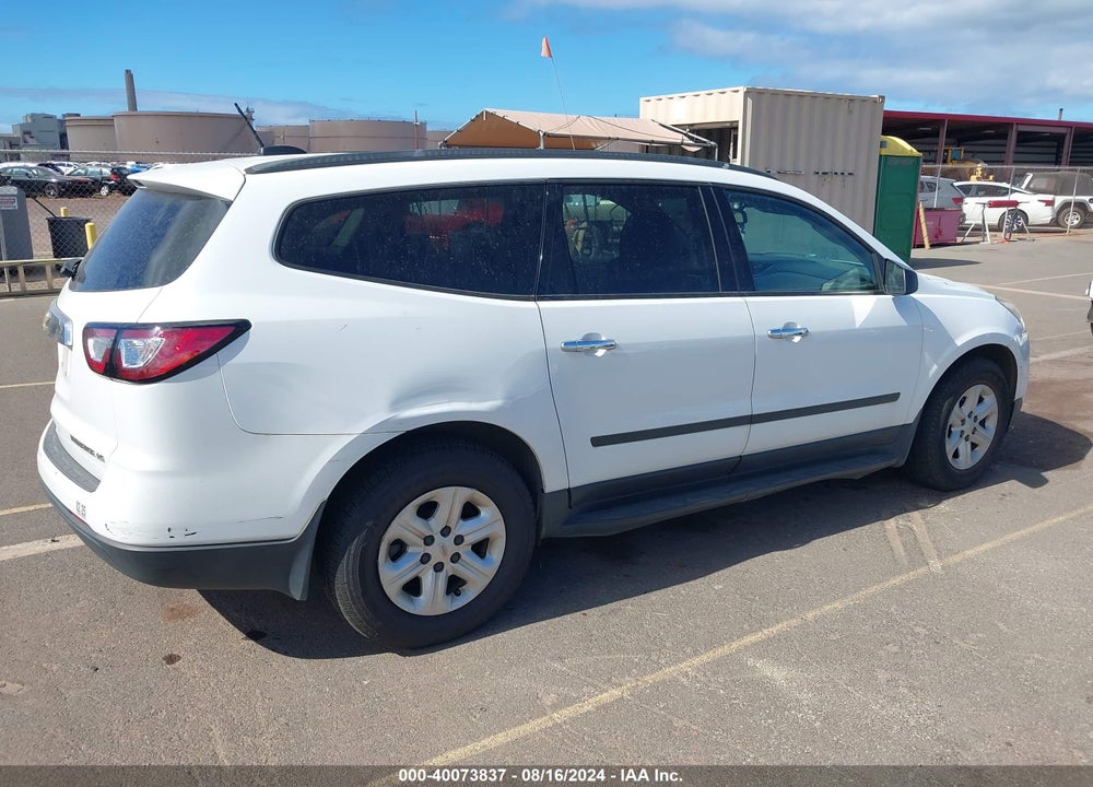 2016 CHEVROLET TRAVERSE LS VIN: 1GNKVFED5GJ278056