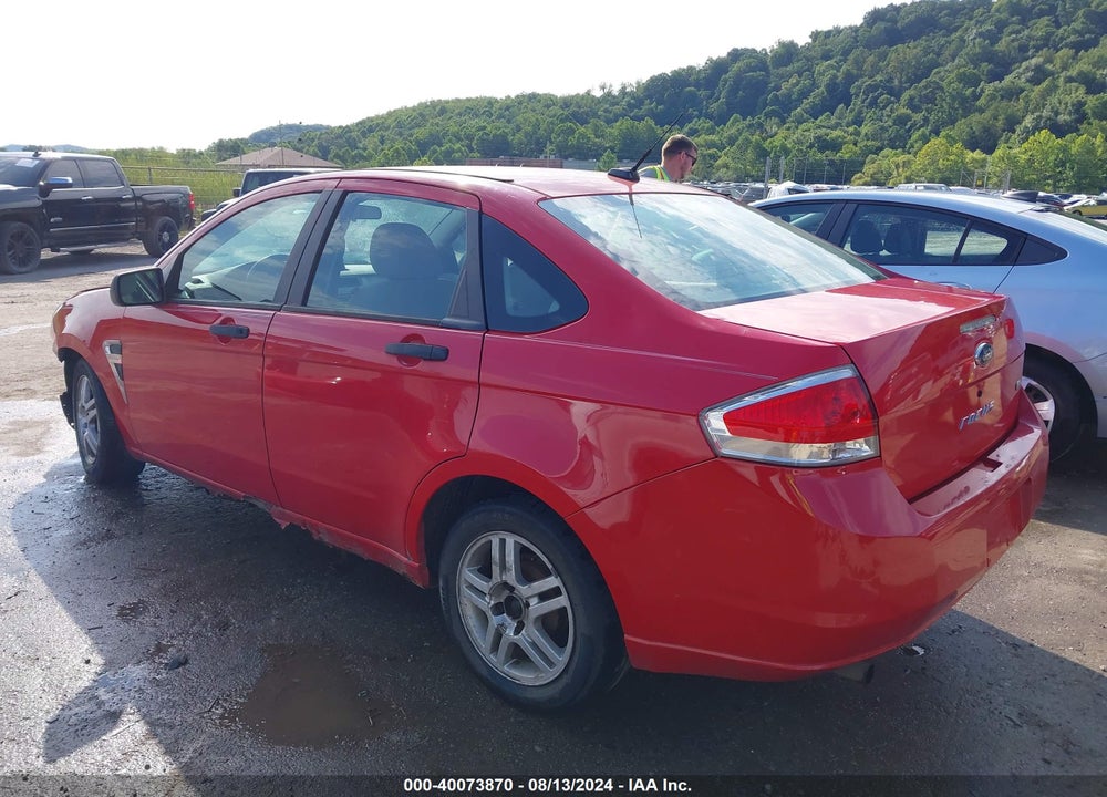 2008 FORD FOCUS SE VIN: 1FAHP35N38W230361
