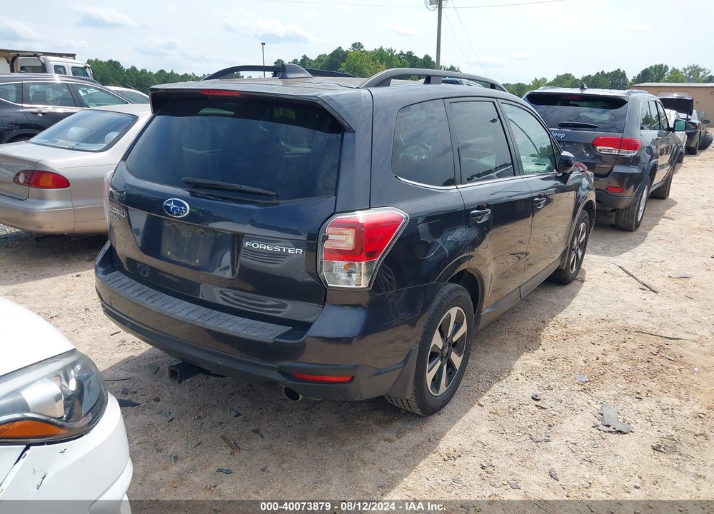 2018 SUBARU FORESTER 2.5I LIMITED VIN: JF2SJARC7JH439712