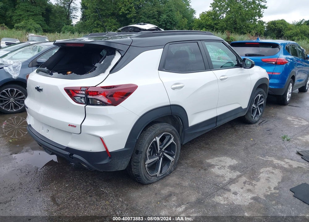 2022 CHEVROLET TRAILBLAZER AWD RS VIN: KL79MUSL4NB051780