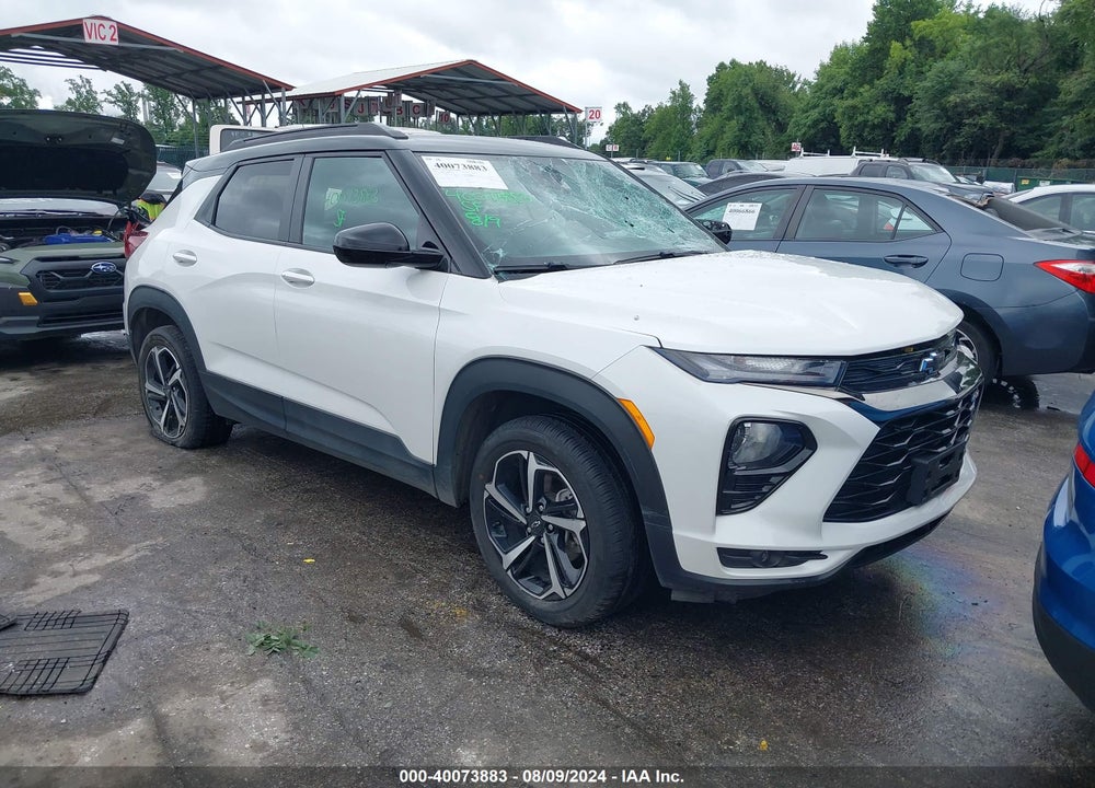 2022 CHEVROLET TRAILBLAZER AWD RS VIN: KL79MUSL4NB051780