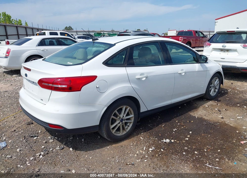 2017 FORD FOCUS SE VIN: 1FADP3F22HL282116