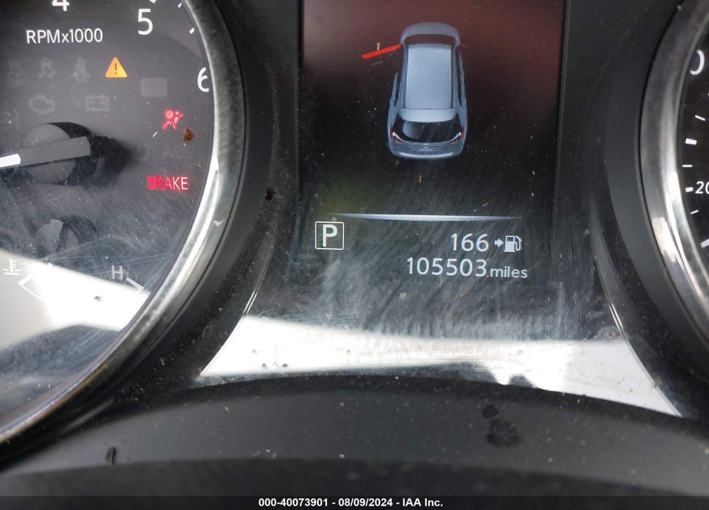 2017 NISSAN ROGUE SV VIN: KNMAT2MT9HP602748