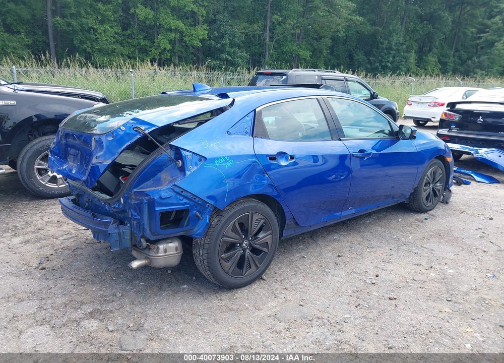 2019 HONDA CIVIC EX VIN: SHHFK7H68KU216963