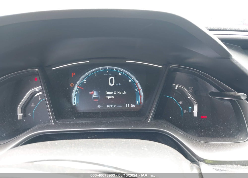 2019 HONDA CIVIC EX VIN: SHHFK7H68KU216963