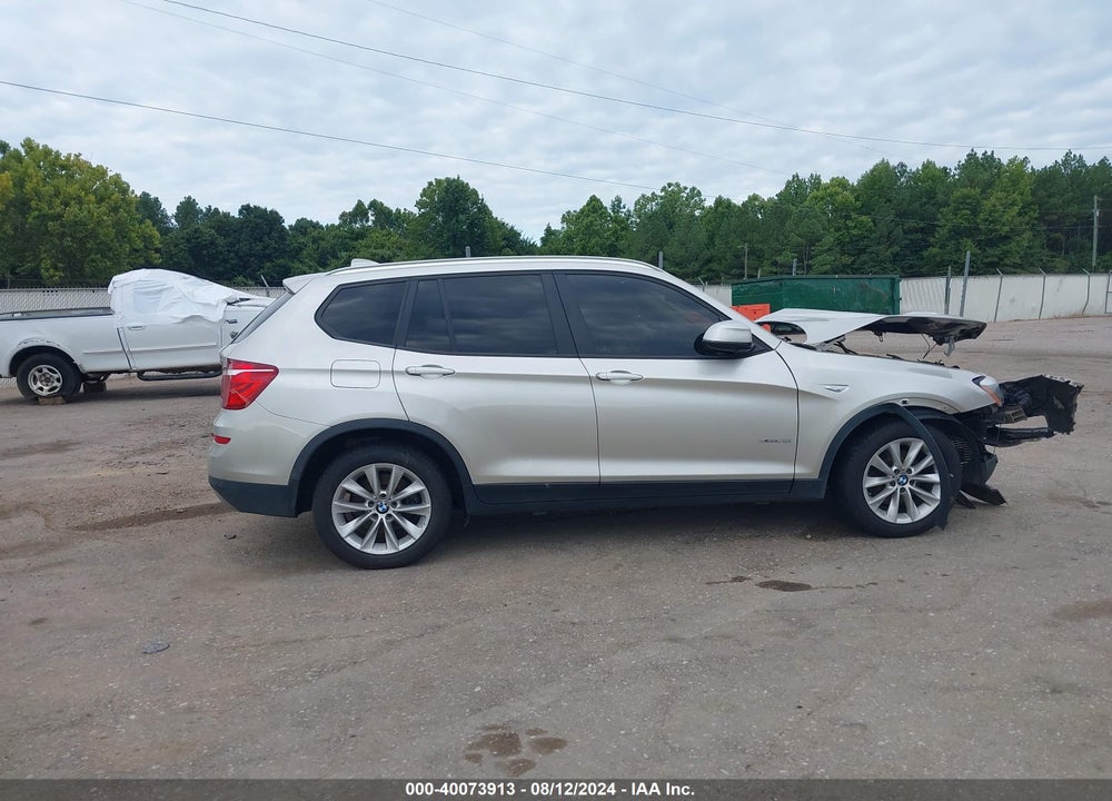 2016 BMW X3 XDRIVE28I VIN: 5UXWX9C51G0D91642