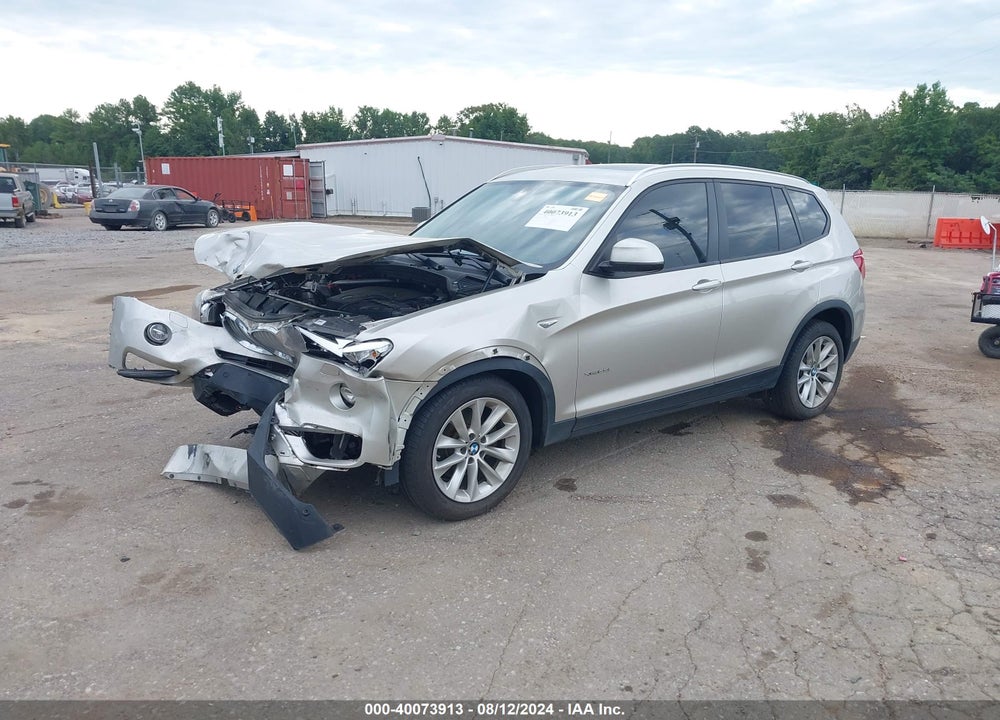 2016 BMW X3 XDRIVE28I VIN: 5UXWX9C51G0D91642