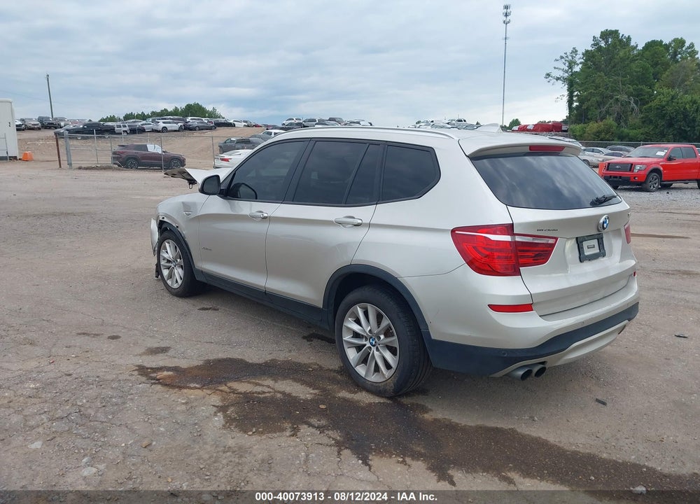 2016 BMW X3 XDRIVE28I VIN: 5UXWX9C51G0D91642