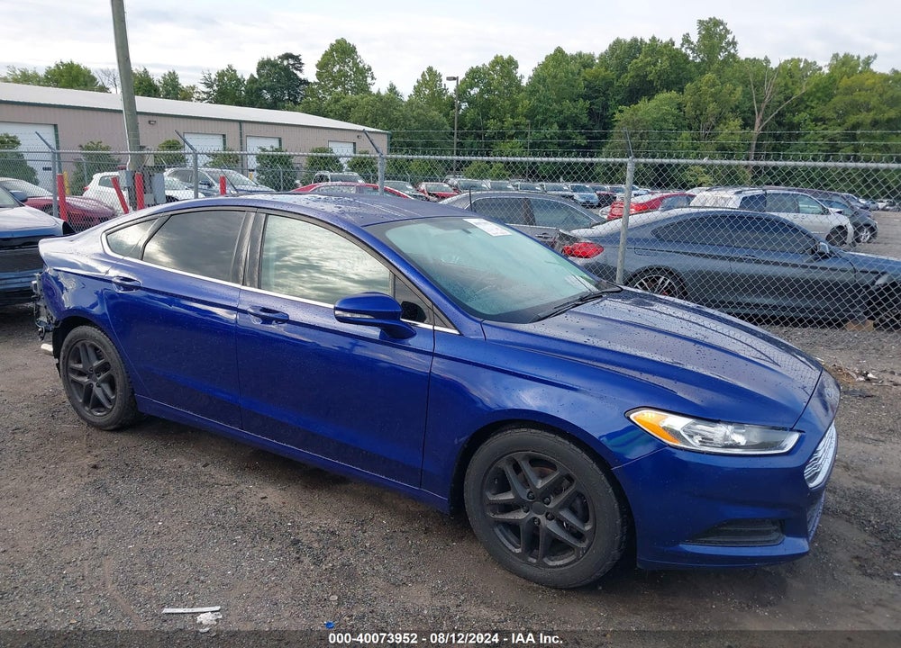 2016 FORD FUSION SE VIN: 3FA6P0H77GR184232