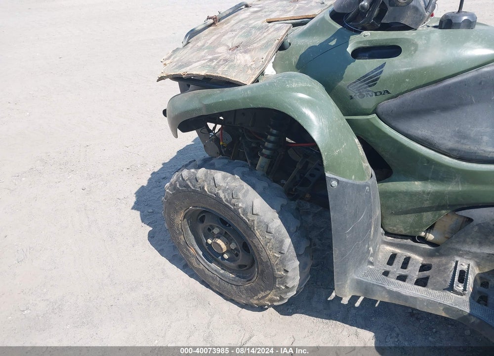 2013 HONDA TRX420 TE VIN: 1HFTE3446D4600605