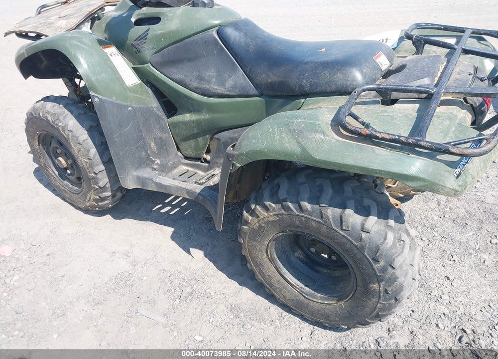 2013 HONDA TRX420 TE VIN: 1HFTE3446D4600605