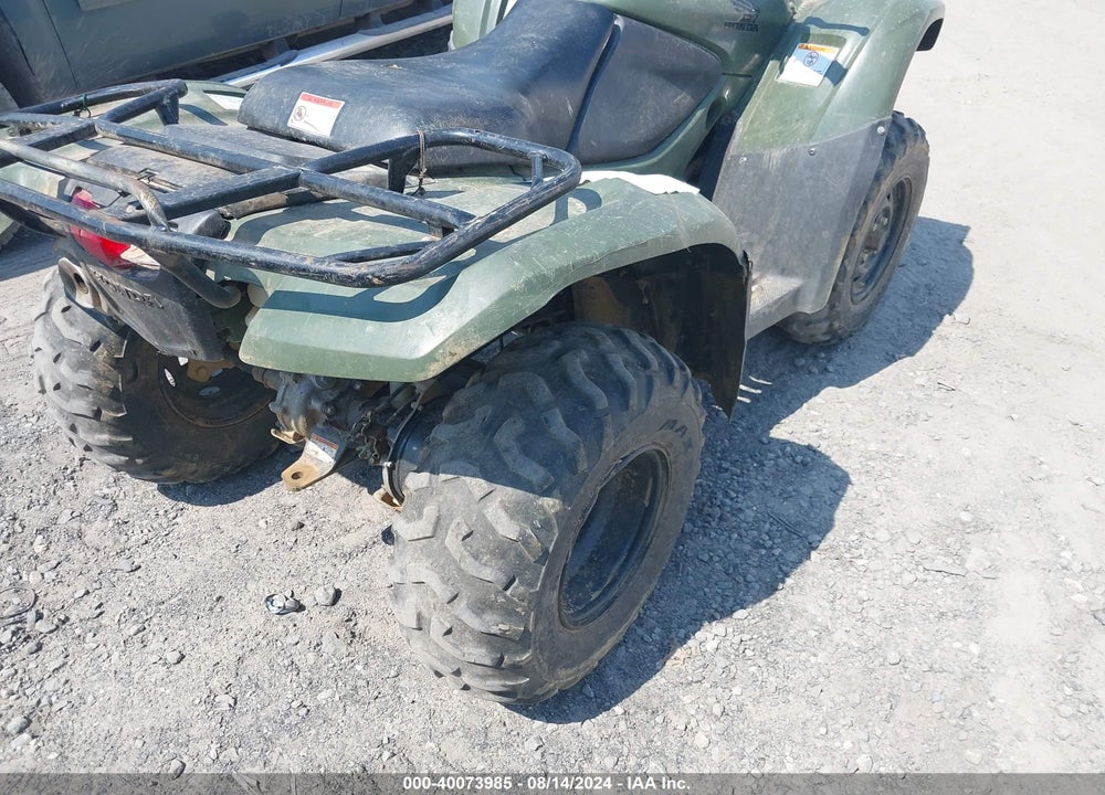 2013 HONDA TRX420 TE VIN: 1HFTE3446D4600605