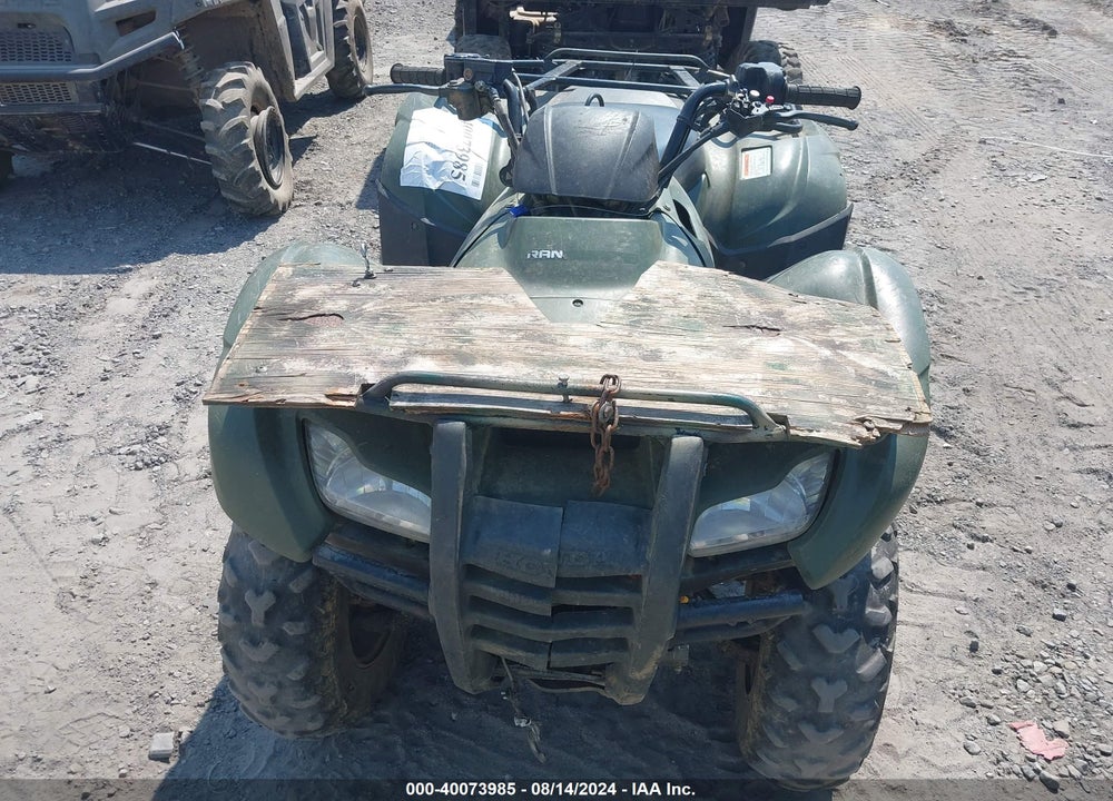 2013 HONDA TRX420 TE VIN: 1HFTE3446D4600605