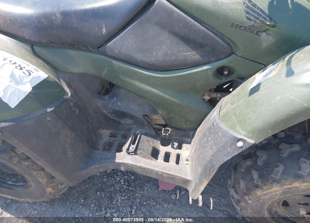 2013 HONDA TRX420 TE VIN: 1HFTE3446D4600605