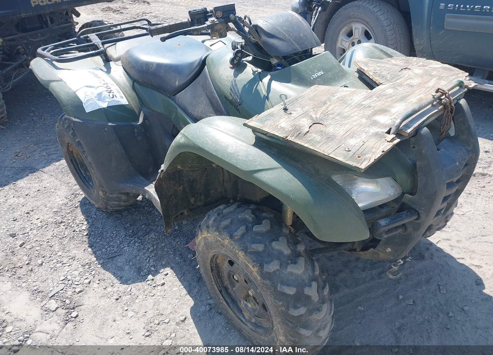 2013 HONDA TRX420 TE VIN: 1HFTE3446D4600605