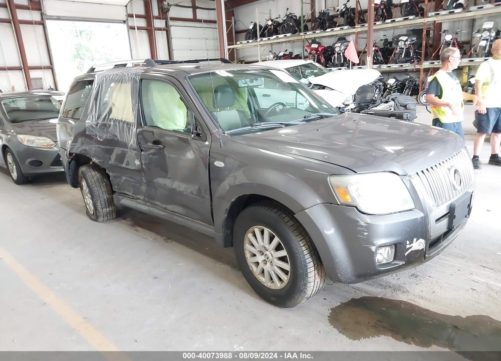 2009 MERCURY MARINER PREMIER V6 VIN: 4M2CU97G19KJ22807