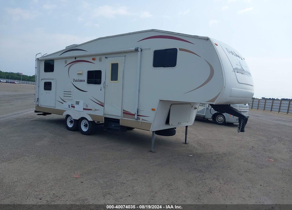 2008 5TH WHEEL DUTCHMAN  TRAVEL TRAILER VIN: 47CFDEN288G528859