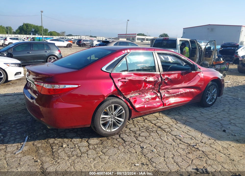 2016 TOYOTA CAMRY SE VIN: 4T1BF1FK3GU531228