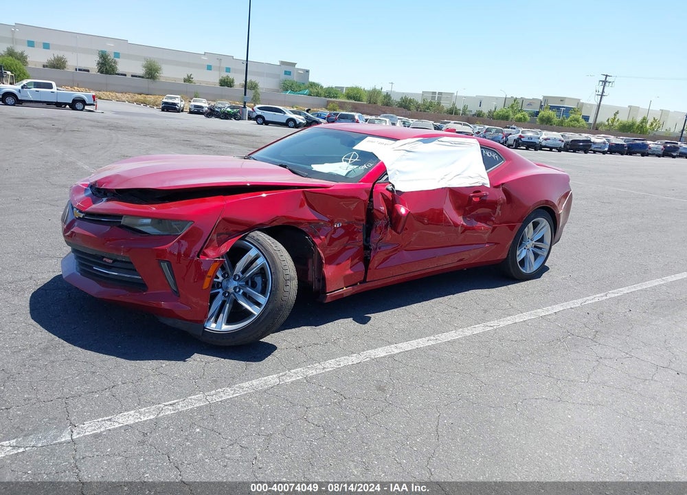 2016 CHEVROLET CAMARO 1LT VIN: 1G1FB1RS9G0132918