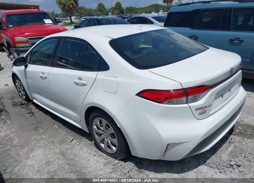 2020 TOYOTA COROLLA LE VIN: JTDEPRAE3LJ116226