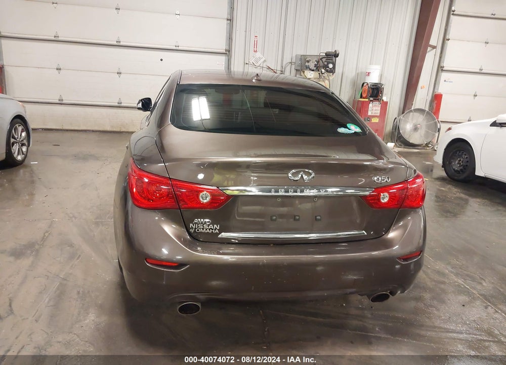 2015 INFINITI Q50 HYBRID PREMIUM VIN: JN1AV7AR4FM850178