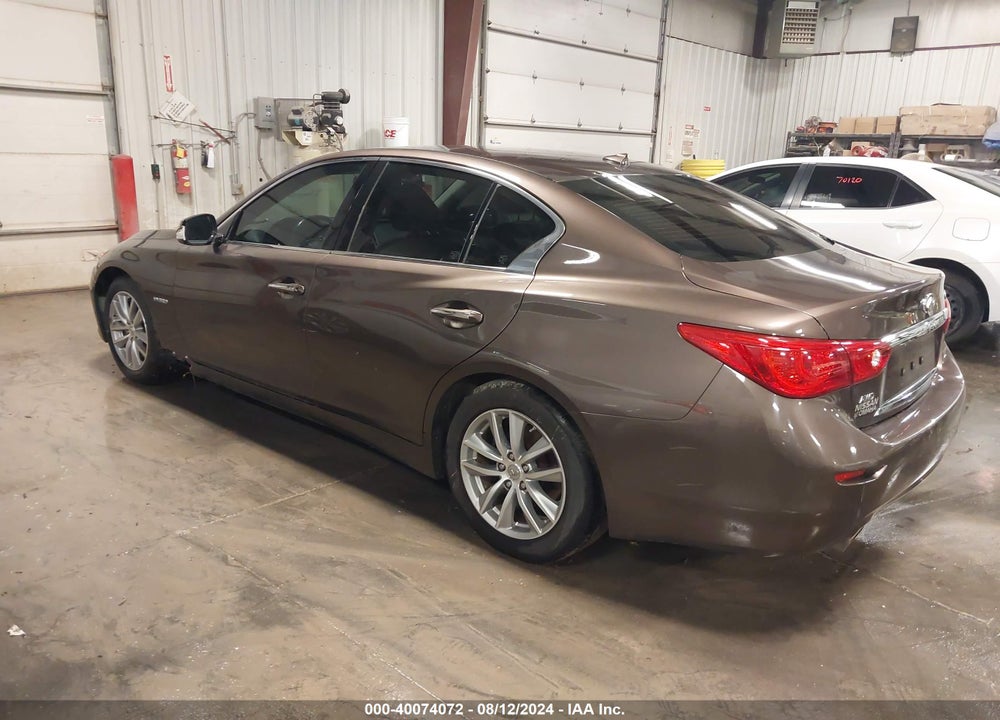 2015 INFINITI Q50 HYBRID PREMIUM VIN: JN1AV7AR4FM850178