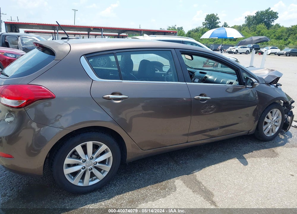 2014 KIA FORTE EX VIN: KNAFX5A83E5163840