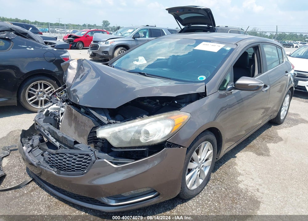 2014 KIA FORTE EX VIN: KNAFX5A83E5163840