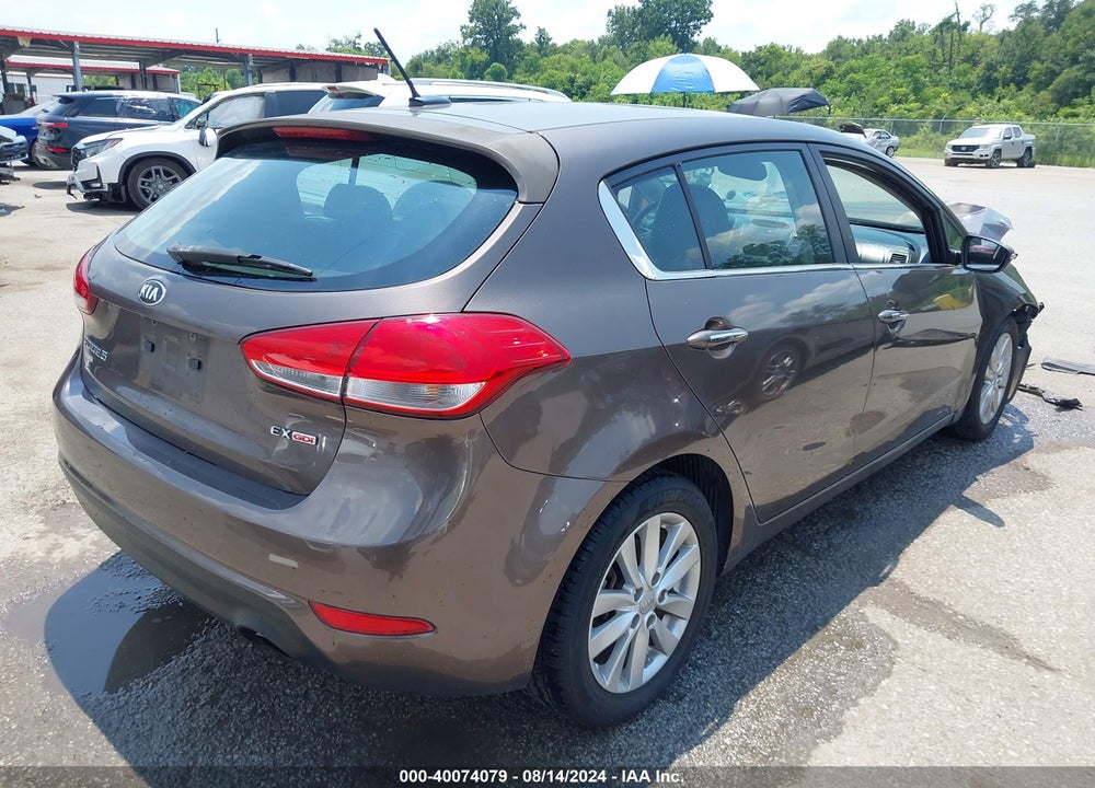 2014 KIA FORTE EX VIN: KNAFX5A83E5163840