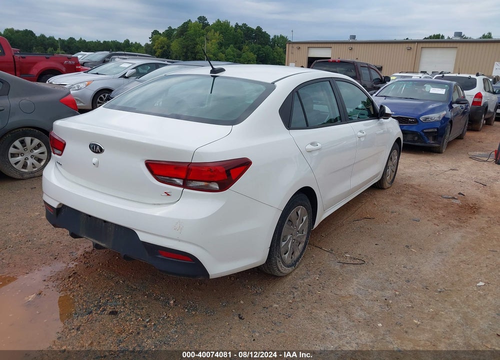 2019 KIA RIO S VIN: 3KPA24ABXKE205535