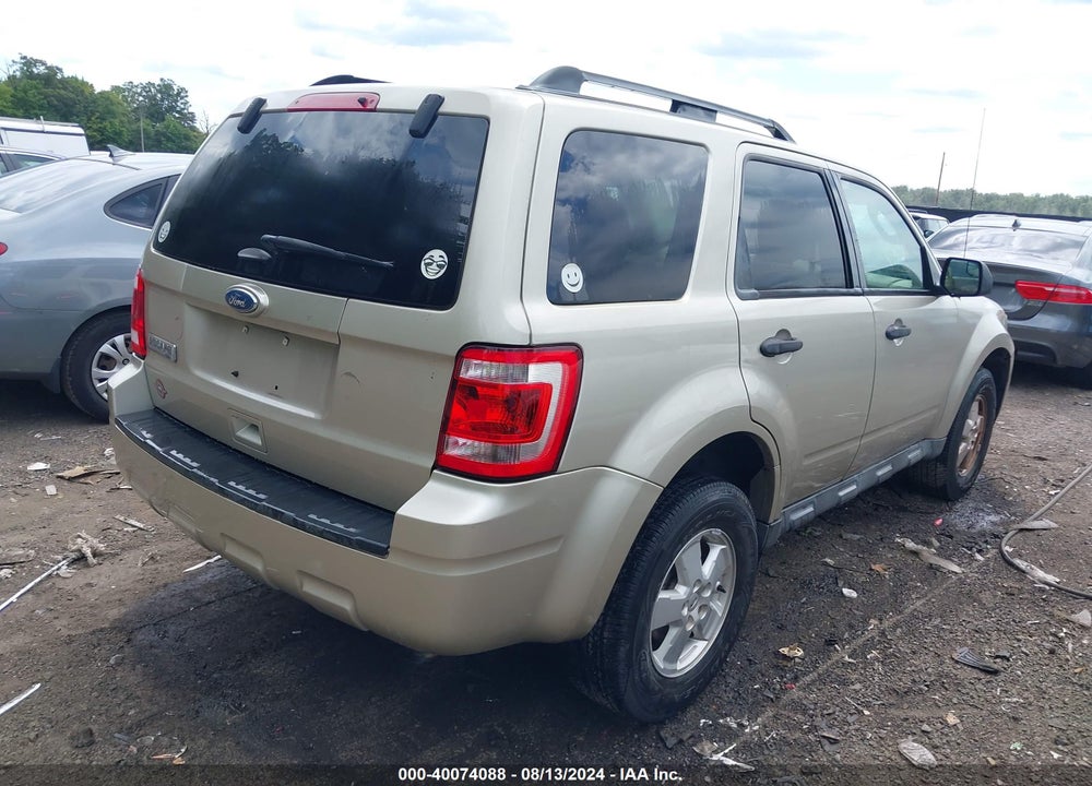 2012 FORD ESCAPE XLT VIN: 1FMCU0D73CKC76556