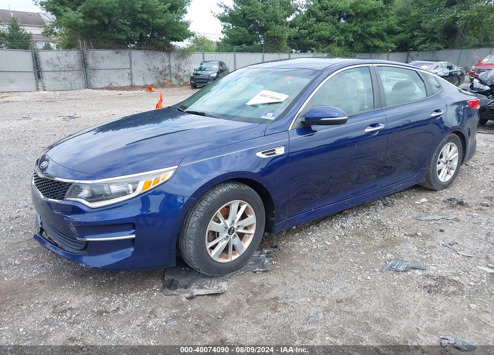 2016 KIA OPTIMA LX VIN: 5XXGT4L32GG109409