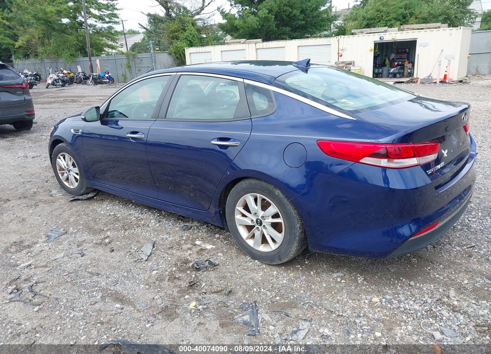 2016 KIA OPTIMA LX VIN: 5XXGT4L32GG109409